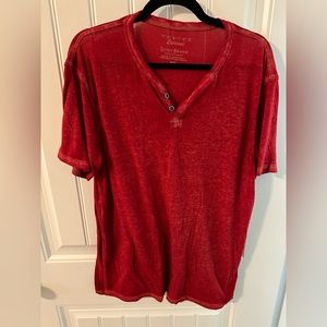 Lucky Brand Venice Burnout Henley